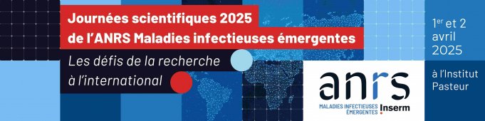 Journées scientifiques 2025 ANRS Maladies infectieuses émergentes bandeau